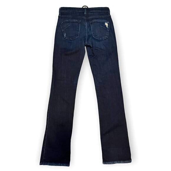 James Jeans BUDDY Dark Wash Luxury Designer Denim Jeans - Womens 30 x 33 - Picture 3 of 4